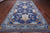 Blue Hand Knotted Wool William Morris Rug 8' 0" X 16' 1" - Q24136