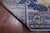 Blue Hand Knotted Wool William Morris Rug 8' 0" X 16' 1" - Q24136