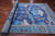 Blue William Morris Handmade Wool Rug 8' 1" X 16' 3" - Q24137