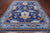 Blue 8' 3" X 10' 1" William Morris Handmade Wool Rug - Q24138