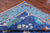 Blue 10' 3" X 13' 11" William Morris Handmade Wool Rug - Q24140