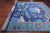 Blue 10' 3" X 13' 11" William Morris Handmade Wool Rug - Q24140