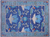 Blue 10' 3" X 13' 11" William Morris Handmade Wool Rug - Q24140