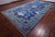 Blue 9' 4" X 17' 10" William Morris Hand Knotted Wool Rug - Q24141