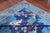Blue 9' 4" X 17' 10" William Morris Hand Knotted Wool Rug - Q24141