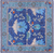Blue 10' Square William Morris Handmade Wool Rug - Q24142