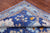 Blue William Morris Handmade Wool Rug 9' 1" X 12' 5" - Q24144