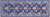 Blue 2' 7" X 7' 11" Runner William Morris Hand-Knotted Wool Rug - Q24145