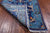 Blue 2' 7" X 11' 9" Runner William Morris Hand Knotted Wool Rug - Q24148