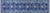 Blue 2' 7" X 10' 0" William Morris Hand Knotted Wool Runner Rug - Q24150