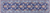 Blue 2' 7" X 10' 2" Hand Knotted William Morris Wool Runner Rug - Q24152