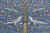 Blue 9' 3" X 11' 11" Persian Tree Of Life Handmade Wool Rug - Q24154