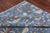 Blue 9' 3" X 11' 11" Persian Tree Of Life Handmade Wool Rug - Q24154