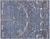 Blue 9' 3" X 11' 11" Persian Tree Of Life Handmade Wool Rug - Q24154