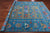 Blue 8' 0" X 10' 0" Persian Gabbeh Tribal Hand Knotted Wool Rug - Q24155