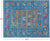 Blue 8' 0" X 10' 0" Persian Gabbeh Tribal Hand Knotted Wool Rug - Q24155