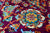 Purple 7' 8" X 9' 8" Persian Tabriz Handmade 100% Silk Rug - Q24159