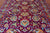 Purple 7' 8" X 9' 8" Persian Tabriz Handmade 100% Silk Rug - Q24159