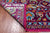 Purple 7' 8" X 9' 8" Persian Tabriz Handmade 100% Silk Rug - Q24159