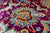 Purple 7' 8" X 9' 8" Persian Tabriz Handmade 100% Silk Rug - Q24159