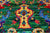 Green 7' 10" X 10' 6" Persian Tabriz Handmade 100% Silk Rug - Q24160