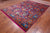 Purple 8' 0" X 10' 2" Persian Heriz Serapi Hand Knotted 100% Silk Rug - Q24162