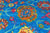 Blue 8' 1" X 10' 4" Persian Tabriz Handmade 100% Silk Rug - Q24163