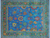Blue 8' 1" X 10' 4" Persian Tabriz Handmade 100% Silk Rug - Q24163
