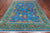 Blue 8' 1" X 10' 4" Persian Tabriz Handmade 100% Silk Rug - Q24163