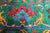 Green 8' 1" X 10' 0" Persian Tabriz Handmade 100% Silk Rug - Q24164
