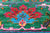 Green 8' 1" X 10' 0" Persian Tabriz Handmade 100% Silk Rug - Q24164