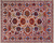 Ivory 8' 1" X 10' 0" Wool & Silk Persian Tabriz Hand Knotted Rug - Q24166
