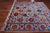 Grey 8' 0" X 10' 1" Wool & Silk Persian Tabriz Handmade Rug - Q24167