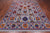 Grey 8' 0" X 10' 1" Wool & Silk Persian Tabriz Handmade Rug - Q24167