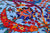 Blue 8' 0" X 10' 4" Persian Sickle Leaf Design Hand-Knotted Wool & Silk Rug - Q24168