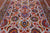 Grey 7' 11" X 9' 11" Wool & Silk Persian Tabriz Hand Knotted Rug - Q24169