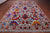 Grey 10' 0" X 14' 11" Persian Sickle Leaf Design Handmade Wool & Silk Rug - Q24170