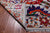 Grey 10' 0" X 14' 11" Persian Sickle Leaf Design Handmade Wool & Silk Rug - Q24170