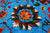 Blue 10' 0" X 14' 6" Persian Tabriz Wool & Silk Hand-Knotted Rug - Q24171