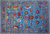 Blue 10' 0" X 14' 6" Persian Tabriz Wool & Silk Hand-Knotted Rug - Q24171