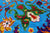 Blue 10' 0" X 14' 6" Persian Tabriz Wool & Silk Hand-Knotted Rug - Q24171