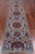 Grey 2' 7" X 11' 10" Persian Tabriz Handmade Wool & Silk Runner Rug - Q24172