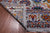 Grey 8' 8" X 12' 1" Persian Tabriz Hand-Knotted Wool & Silk Rug - Q24174