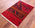 Red Peshawar Hand-Knotted Wool Rug 2' 1" X 3' 1" - Q24175