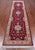 2' 9" X 11' 0" Wool & Silk Persian Tabriz Handmade Runner Rug - Q24178