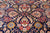 Navy Blue 12' 0" X 15' 0" Persian Tabriz Handmade Wool Rug - Q24179