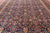 Navy Blue 12' 0" X 15' 0" Persian Tabriz Handmade Wool Rug - Q24179