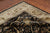Black 11' 9" X 18' 1" Persian Tabriz Handmade Wool Rug - Q24180