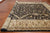 Black 11' 9" X 18' 1" Persian Tabriz Handmade Wool Rug - Q24180