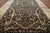 Black 11' 9" X 18' 1" Persian Tabriz Handmade Wool Rug - Q24180